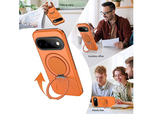Impact Case with Ring for Google Pixel 11 Pro - Orange