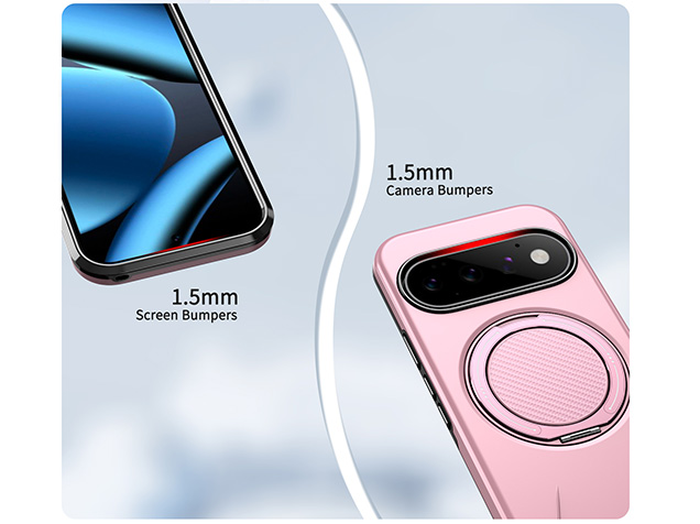 Impact Case with Ring for Google Pixel 11 Pro - Pink