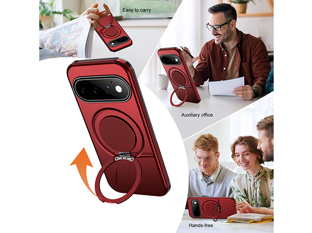 Impact Case with Ring for Google Pixel 11 Pro - Red
