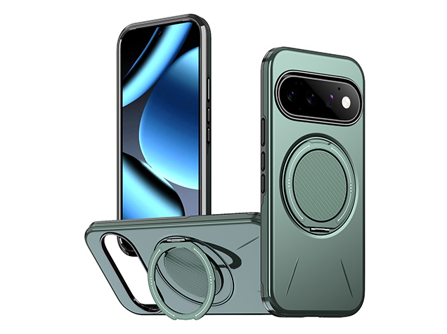 Impact Case with Ring for Google Pixel 11 Pro XL - Green Impact Case
