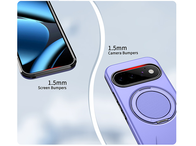 Impact Case with Ring for Google Pixel 11 Pro XL - Purple