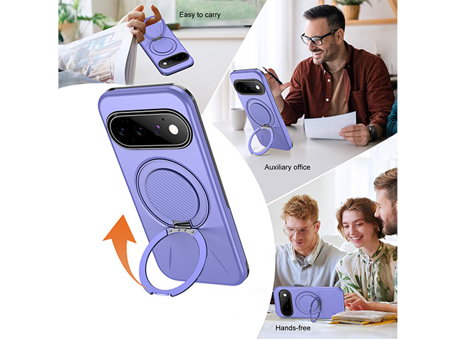 Impact Case with Ring for Google Pixel 11 Pro XL - Purple