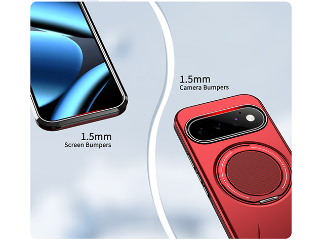 Impact Case with Ring for Google Pixel 11 Pro XL - Red