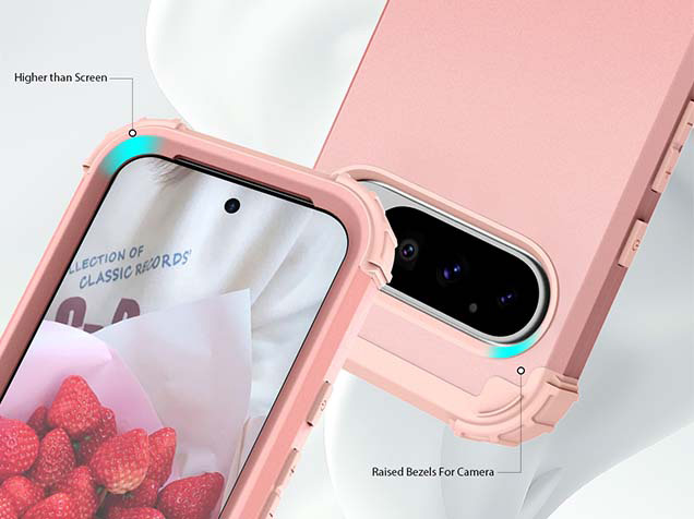 Defender Case for Google Pixel 11 Pro - Rose Gold