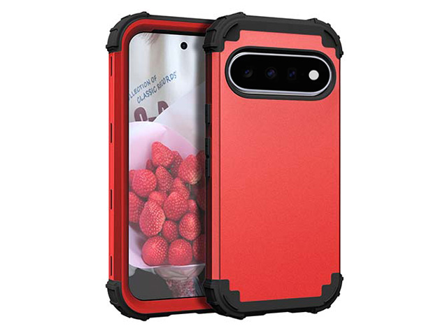 Defender Case for Google Pixel 11 Pro - Red Impact Case