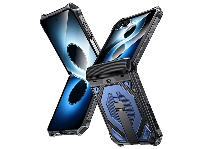 Impact Case with Stand for the Samsung Galaxy Z Flip8 - Blue