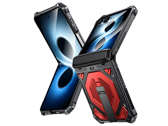 Impact Case with Stand for the Samsung Galaxy Z Flip8 - Red