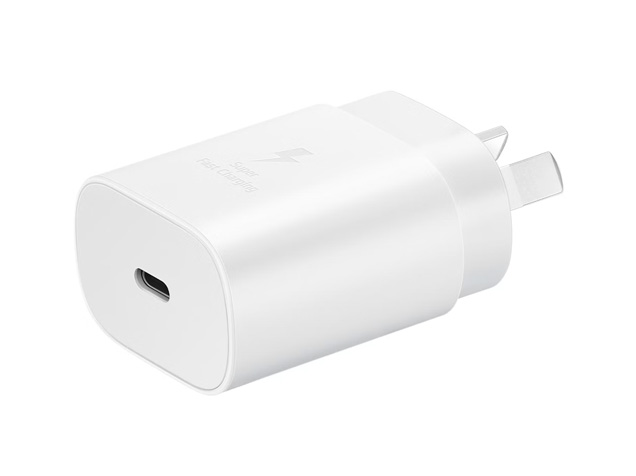Genuine Samsung 25W USB-C Super Fast Charging Adapter - White