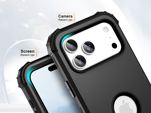 Defender Case for iPhone 18 Pro Max - Black