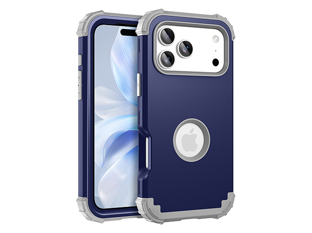 Defender Case for iPhone 18 Pro Max - Blue Impact Case