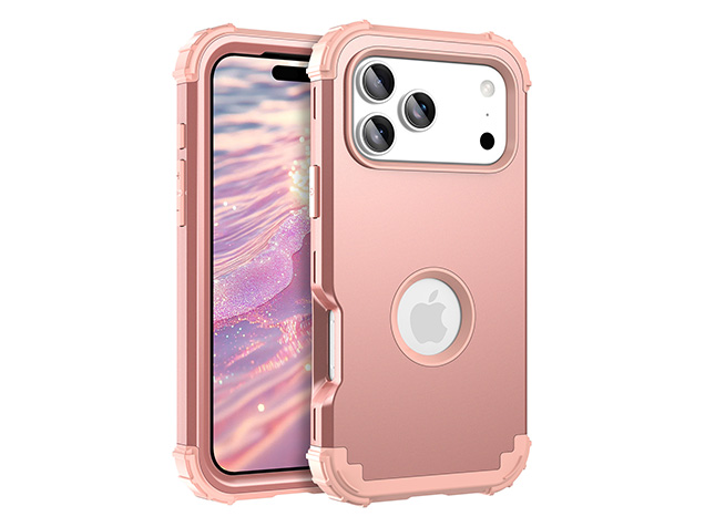 Defender Case for iPhone 18 Pro - Rose Gold
