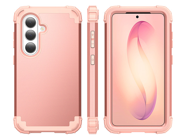 Defender Case for the Samsung Galaxy S26 FE - Rose Gold