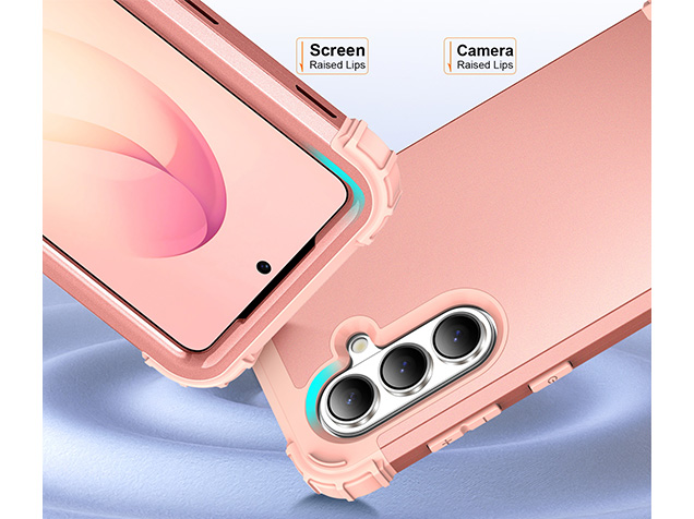 Defender Case for the Samsung Galaxy S26 FE - Rose Gold