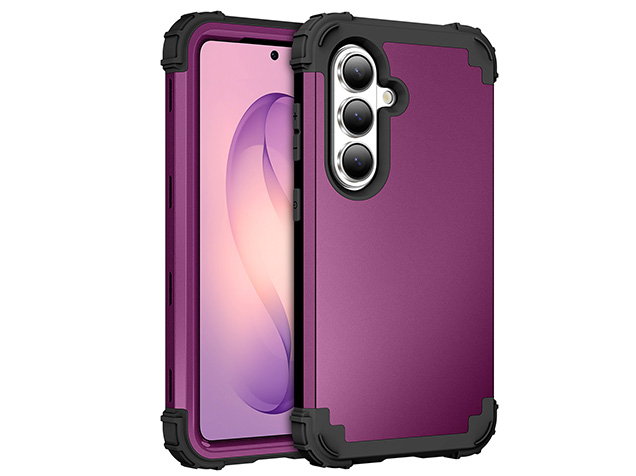 Defender Case for the Samsung Galaxy S26 FE - Plum