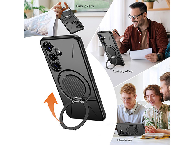 Impact Case with Ring for Samsung Galaxy S26 FE - Black