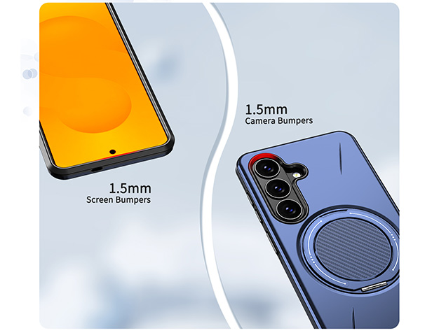 Impact Case with Ring for Samsung Galaxy S26 FE - Blue