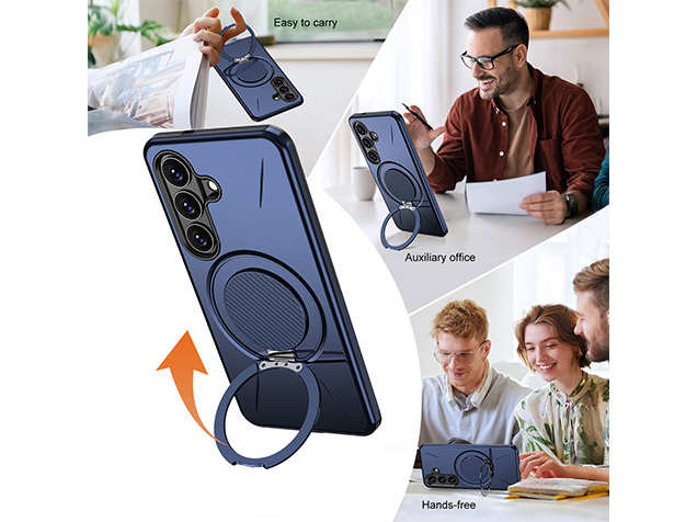 Impact Case with Ring for Samsung Galaxy S26 FE - Blue