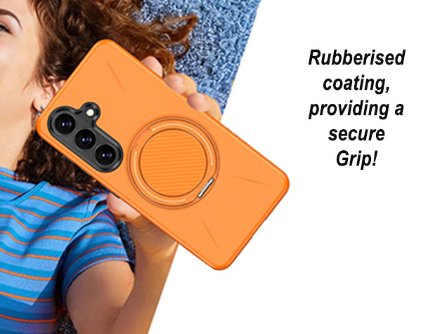 Impact Case with Ring for Samsung Galaxy S26 FE - Orange