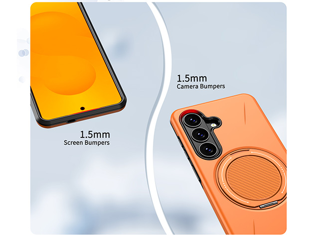 Impact Case with Ring for Samsung Galaxy S26 FE - Orange