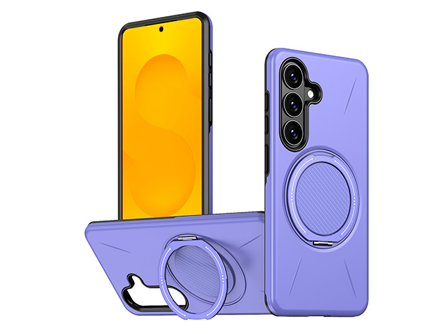 Impact Case with Ring for Samsung Galaxy S26 FE - Purple Impact Case