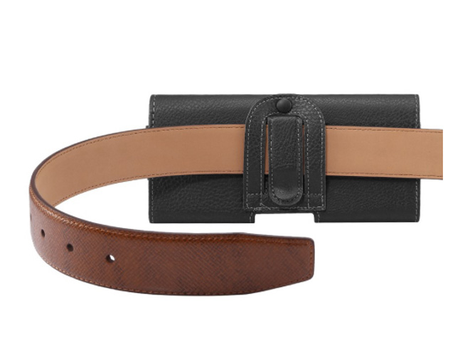 Extra-tough Genuine Leather ShineColours belt pouch