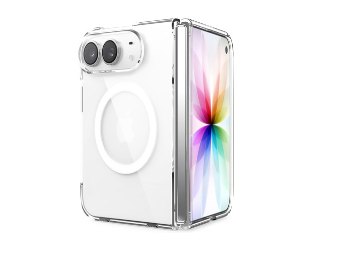 Clear MagSafe Case with Bumper Edges for iPhone Duo - Hard Case