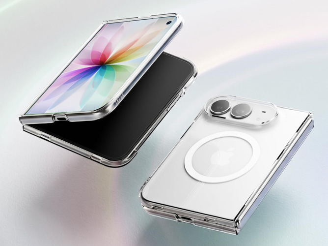 Clear MagSafe Case with Bumper Edges for iPhone Duo