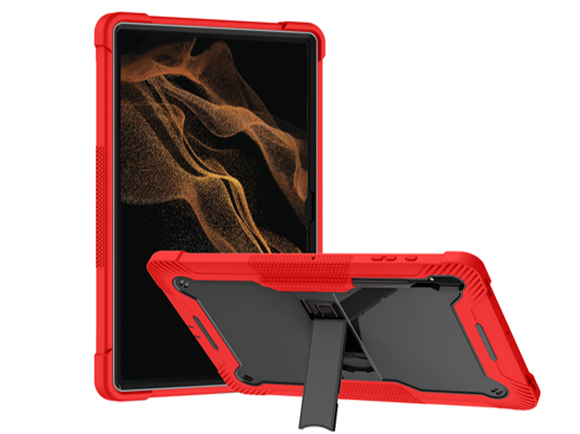 Impact Case for the Samsung Galaxy Tab S12 Ultra - Black/Red