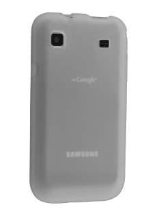 Silicone Case for Samsung I9000 Galaxy S - White