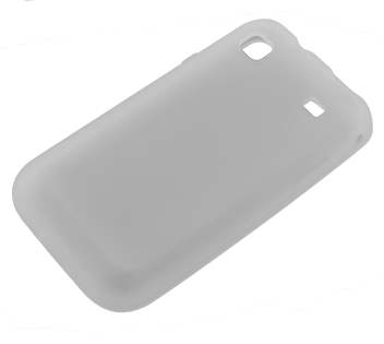 Silicone Case for Samsung I9000 Galaxy S - White