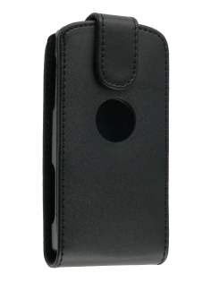 Synthetic Leather Flip Case for Sony Ericsson Vivaz U5i - Black Synthetic Leather Flip Case for Sony Ericsson Vivaz U5i - Black