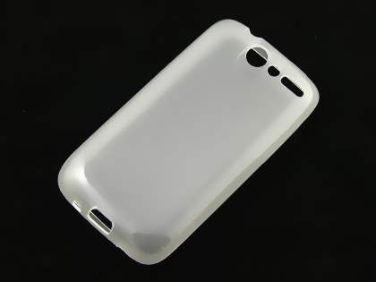 HTC Desire A8183 TPU Gel Case - Frosted Clear
