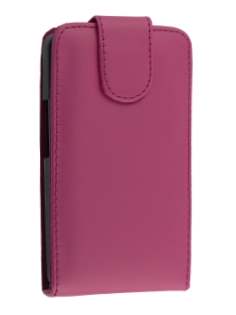 HTC Touch HD2 Synthetic Leather Flip Case - Pink