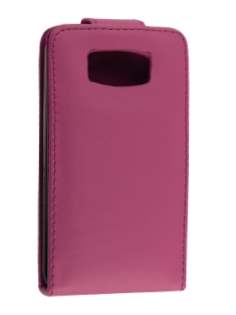 HTC Touch HD2 Synthetic Leather Flip Case - Pink