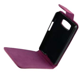HTC Touch HD2 Synthetic Leather Flip Case - Pink