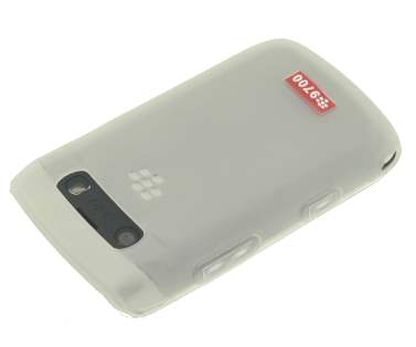 TPU Gel Case for BlackBerry Bold 9700 - White