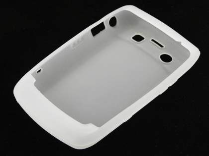 Silicone Case for BlackBerry Bold 9700/9780 - White