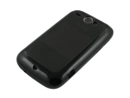 Dual-Design Case for HTC Wildfire G8 - Black/Grey