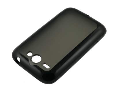 Dual-Design Case for HTC Wildfire G8 - Black/Grey
