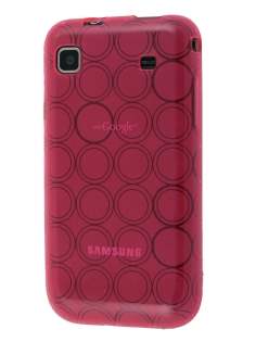 TPU Gel Case for Samsung I9000 Galaxy S - Pink Soft Cover