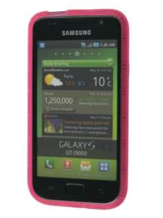 TPU Gel Case for Samsung I9000 Galaxy S - Pink
