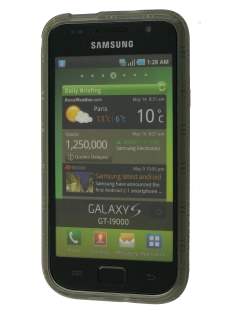 TPU Gel Case for Samsung I9000 Galaxy S - Grey