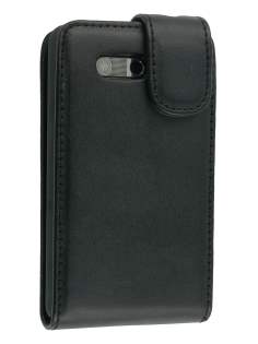 HTC Aria Synthetic Leather Flip Case - Black HTC Aria Synthetic Leather Flip Case - Black