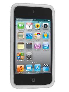 Silicone Case for iPod Touch 4 - Frosted Clear