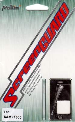 Ultraclear Screen Guard for Samsung i7500 Galaxy Ultraclear Screen Guard for Samsung i7500 Galaxy