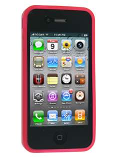 iPhone 4G Gel Case - Red