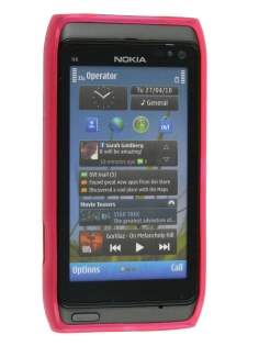 TPU Gel Case for Nokia N8 - Hot Pink