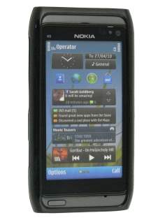 Dual-Design Case for Nokia N8 - Black/Grey
