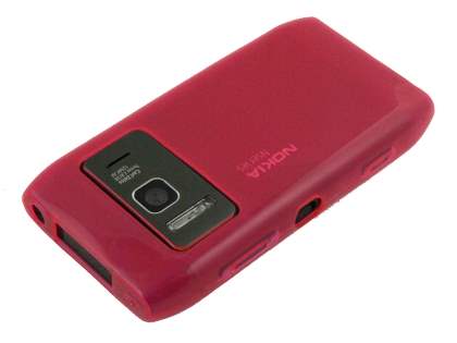 TPU Gel Case for Nokia N8 - Hot Pink