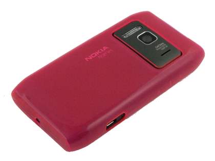 TPU Gel Case for Nokia N8 - Hot Pink